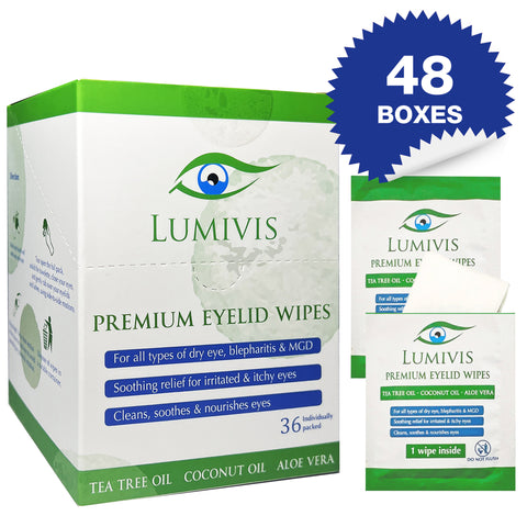 Lumivis Premium Eyelid Wipes