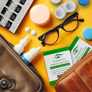 Lumivis Tea Tree Oil Eyelid Wipes convenient on-the-go face cleansing